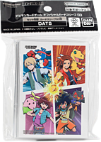 Digimon - Card Game Digital Accident Tactics Squad (DATS) Standard Deck Protector Sleeves (60 Count)