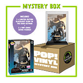 Batman: Arkham Knight - Batman Supreme Limited Edition Mystery Box (Includes Batman & 3 Mystery Pop! Comic Covers Vinyl Figures)