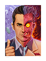 Batman - Two-Face Fine Art Print by Florian Bertmer