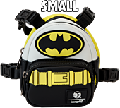 Batman - 85th Anniversary Faux Leather Mini Backpack Dog Harness (Small)
