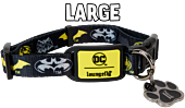 Batman - 85th Anniversary Nylon Dog Collar (Large)