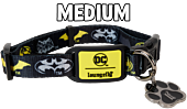 Batman - 85th Anniversary Nylon Dog Collar (Medium)