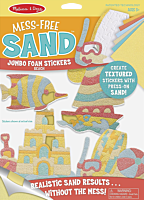 Melissa and Doug | Mess Free Beach Sand Foam Stickers | Popcultcha | Cultcha Kids