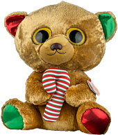 Beanie Boos - Bella the Bear with Candy Cane Large 18” Plush