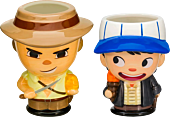 Indiana Jones and the Temple of Doom - Indiana Jones and Short Round Cupful of Cute Ceramic Mug 2-Pack