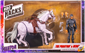 The Phantom - 21st Phantom Grey Variant & Hero H.A.C.K.S. 4” Scale Action Figure 2-Pack
