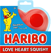 Haribo - Love Heart Squishy Toy