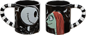 The Nightmare Before Christmas - Jack and Sally 3D Sculpted Ceramic Mug 2-Pack