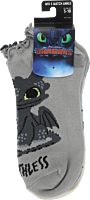 How to Train Your Dragon - Toothless Lettuce Edge Ankle Socks 5-Pack