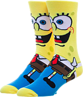 Spongebob Squarepants - Spongebob 360 Character Men’s Socks (One Size)
