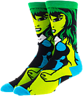 The Hulk - She-Hulk Character Socks (One Size)