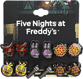 Five Nights at Freddy's - Pixelated Earring Set 6-Pack