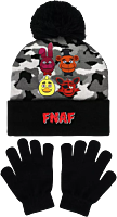 Five Nights at Freddy's - FNAF Youth Beanie and Glove Set (One Size Fits Most)