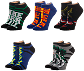 My Hero Academia - Mix & Match Ankle Socks 5-Pack (One Size)