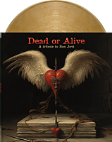 Bon Jovi - Dead or Alive: A tribute to Bon Jovi by Various Artists LP Vinyl Record (Gold Coloured Vinyl)
