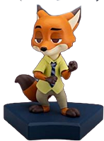 Zootopia - Concert Series Mini Egg Attack Blind Box Vinyl Figure (Single Unit)