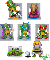 Teenage Mutant Ninja Turtles - Teenage Mutant Ninja Turtle Series Mini Egg Attack Blind Box Vinyl Figure (Display of 6)