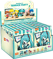 Hatsune Miku - Terrace Party VB01 Blind Box Articulated Model Kit (Display of 6)