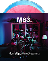 M83 - Hurry Up, We're Dreaming. 15th Anniversary 2xLP Vinyl Record (Translucent Blue & Translucent Pink Coloured Vinyl)