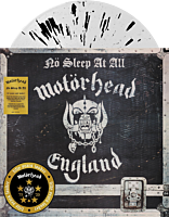 Motorhead - No Sleep At All LP Vinyl Record (Clear with White and Black Splatter Vinyl)