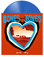 Bones and Jones - Love You LP Vinyl Record (Blue Coloured Vinyl)