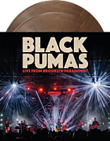 Black Pumas - Live From Brooklyn Paramount 2xLP Vinyl Record ("Brooklyn Brownstone" Coloured Vinyl)