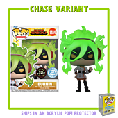 My Hero Academia - Burnin (Moe Kamiji) Pop! Vinyl Figure in Acrylic Pop! Protector (Chase Variant)