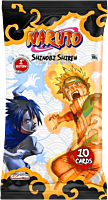 Naruto Mythos - Trading Card Game Set 2 Shinobi Shiren (1st Edition) Booster Pack (10 Cards)