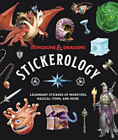 Dungeons & Dragons - Stickerology: Legendary Stickers of Monsters, Magical Items, and More Paperback Book