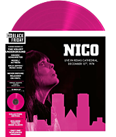 Nico - Live In Reims Cathedral: December 13th, 1974 LP Vinyl Record (2025 Record Store Day Black Friday Exclusive Bright Magenta Coloured Vinyl)