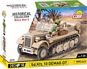 Cobi: World War II - SD KFZ 10 Demag D7 Construction Set (283 pieces)