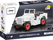 Cobi - Jeep Willys CJ-2A 1/35 Scale Construction Set (111 Pieces)