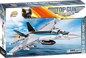 Top Gun: Maverick - F/A-18E Super Hornet Fighter Jet 1/48th Scale Building Block Construction Set (560 Pieces)