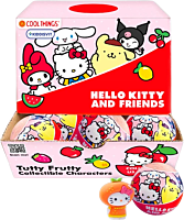Hello Kitty and Friends - Tutty Frutty 3D Figurines Blind Box Capsule Vinyl Figure (Display of 36)