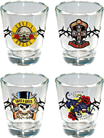 Guns N' Roses - Shot Glass 4-Pack