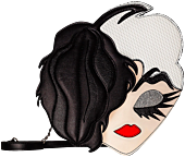 Cruella (2021) - Cruella De Vil 8” Faux Leather Crossbody Handbag