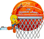 Space Jam 2: A New Legacy - Tweety Bird with Basketball 7” Faux Leather Crossbody Bag