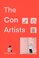 The Con Artists by Luke Healy Hardcover Book