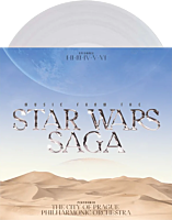 Star Wars - Music From The Star Wars Saga by The City Of Prague Philharmonic Orchestra LP Vinyl Record (Clear Vinyl)