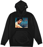 Bruce Lee - DGK x Bruce Lee Mirrors Black Sweatshirt Hoodie