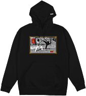 Bruce Lee - DGK x Bruce Lee Double Dragon Black Sweatshirt Hoodie