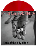 Pat Todd & the Rankoutsiders - Sons of the City Ditch LP Vinyl Record (Red Coloured Vinyl)