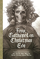 Four Gathered on Christmas Eve Hardcover Book