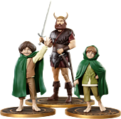 The Lord of the Rings: Animated Film (1978) - Merry, Pippin & Boromir PVC Figure Set