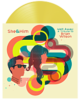 She & Him - Melt Away: A Tribute to Brian Wilson LP Vinyl Record (Yellow Coloured Vinyl)