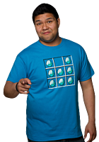 Minecraft - Diamond Crafting Turquoise Male T-Shirt