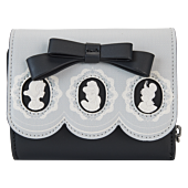Disney Princess - Cameo Porcelain Portraits 4" Faux Leather Zip-Around Wallet