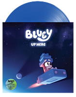 Bluey - Up Here LP Vinyl Record (Translucent Blue Coloured Vinyl)