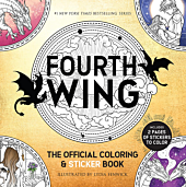 Fourth Wing - The Official Colouring & Sticker Book Paperback Book
