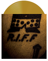 DZ Deathrays - R.I.F.F. LP Vinyl Record (Gold Coloured Vinyl)